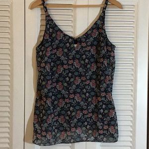 CAbi Flirt floral cami - size S